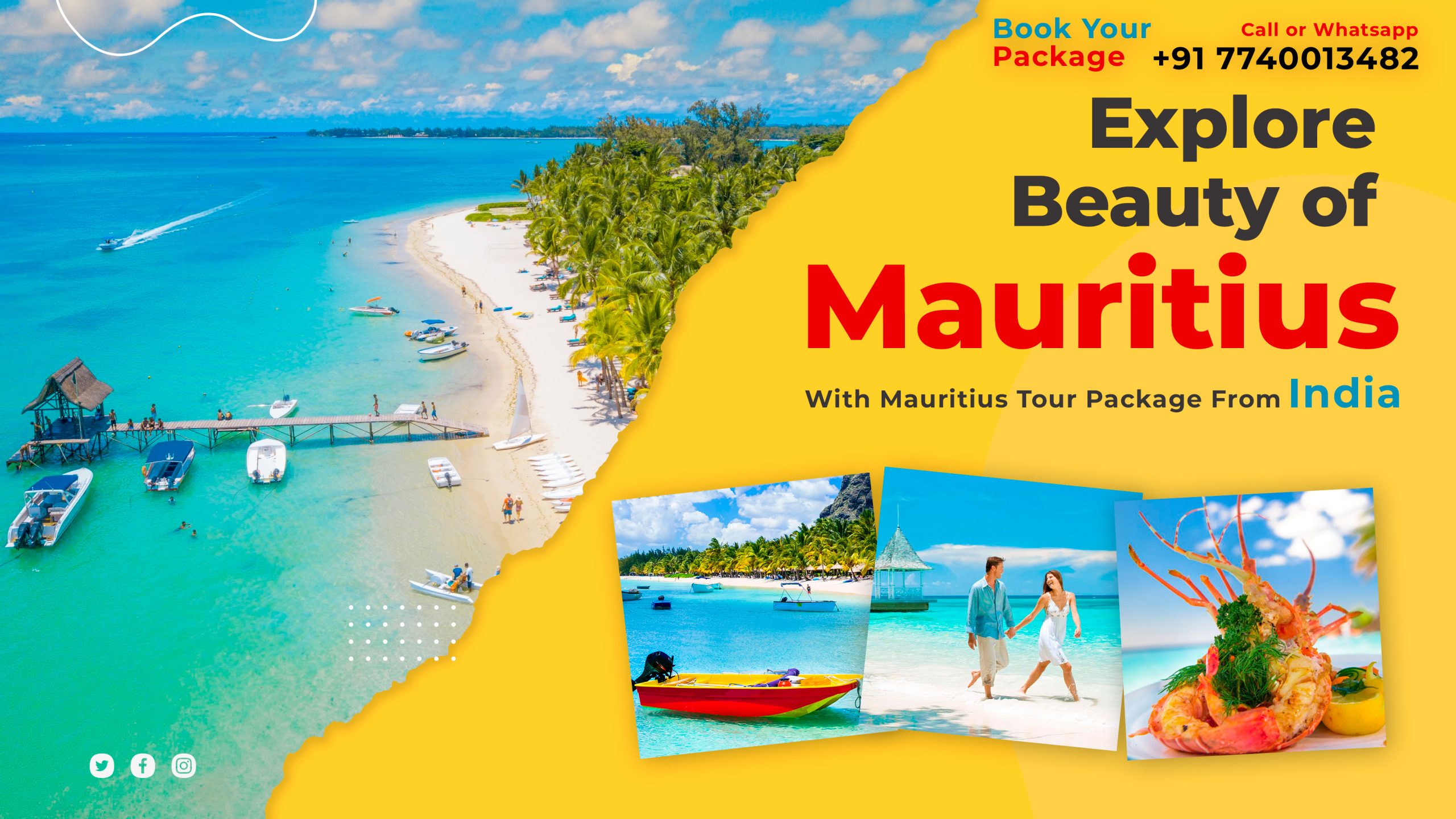 mauritius tour itinerary from india