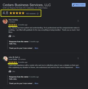 Cedars Business Services